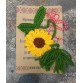 Плетена гривна със слънчоглед